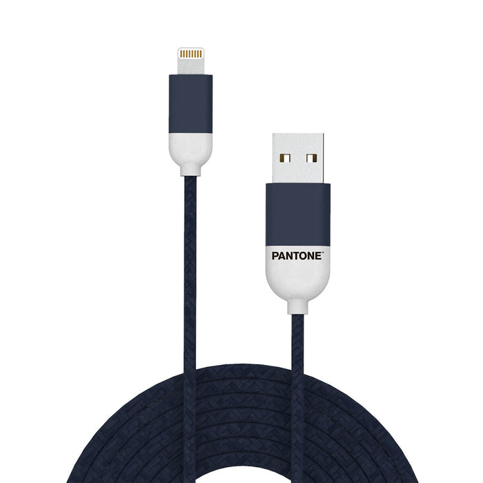 Cablu USB la Lightning Pantone PT-LCS001-5N Albastru închis 1,5 m