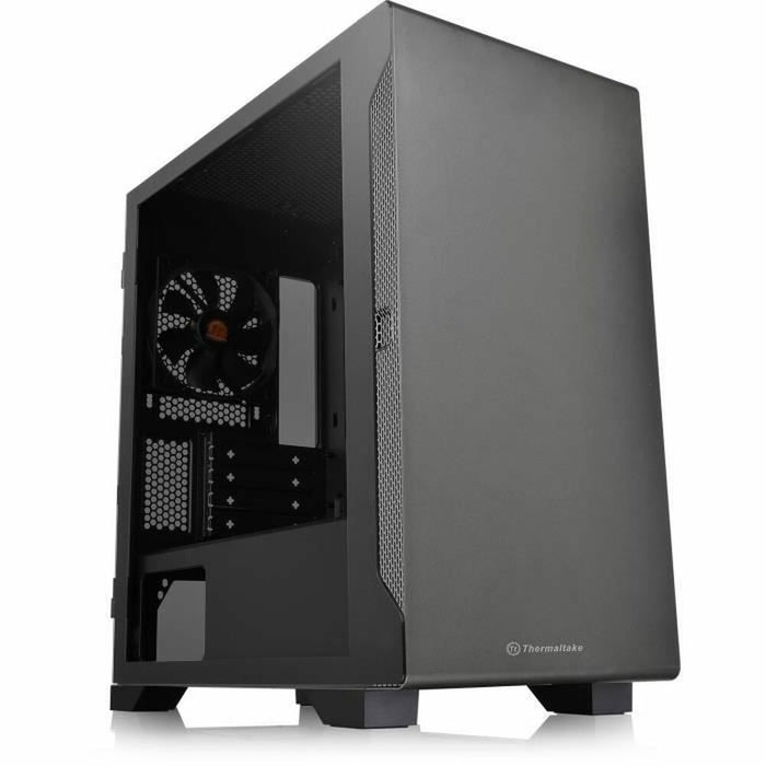 Unitate Semi-tower ATX THERMALTAKE S100 TG Negru