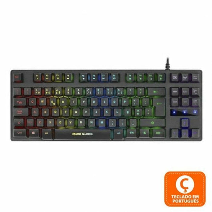 Tastatură Mars Gaming MKTKLPT