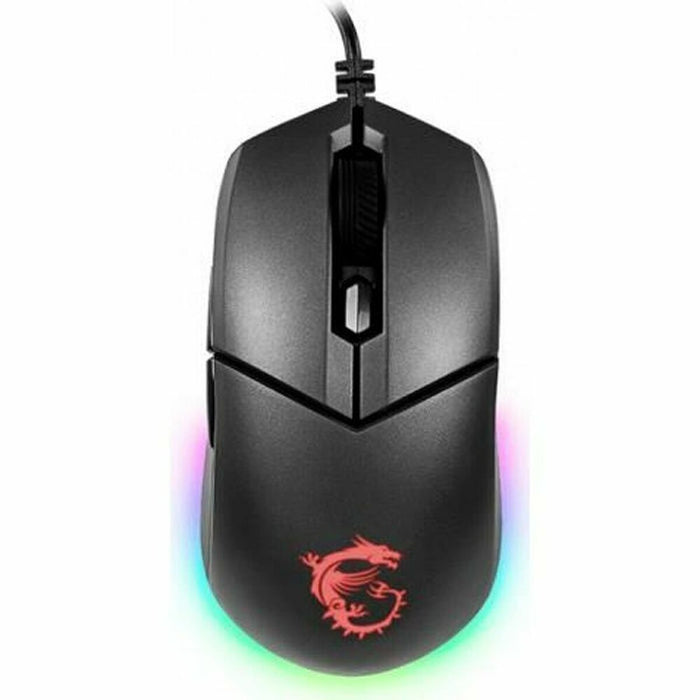 Mouse Gaming MSI Clutch GM11 Cu cablu Negru Lumini