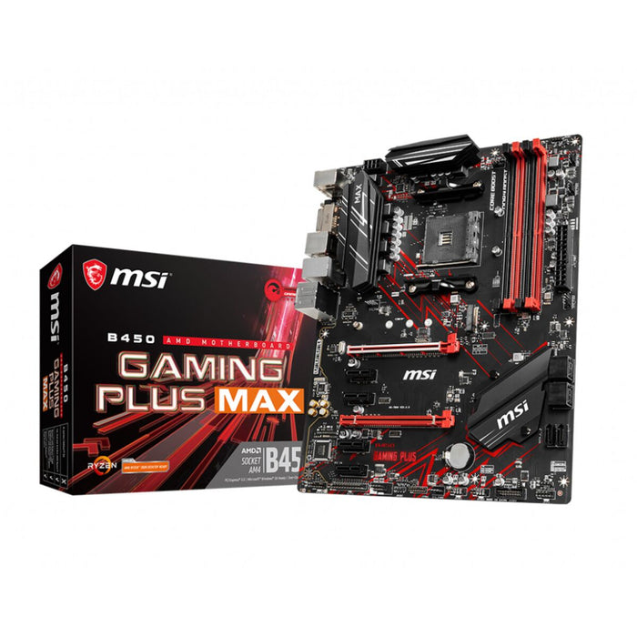 Placă de Bază MSI MSI B450 GAMING PLUS MAX ATX DDR4 AM4 AMD B450 AMD AMD AM4
