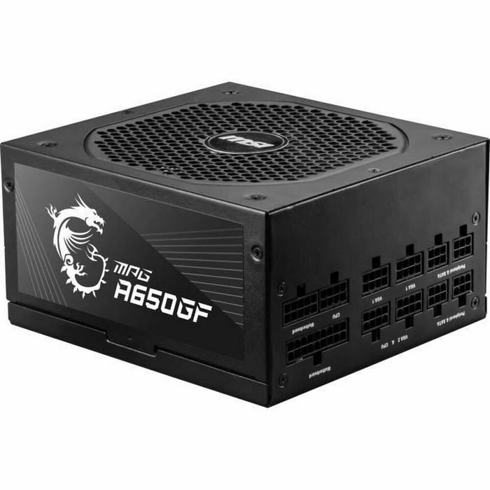 Sursă de Alimentare MSI MPG A650GF Negru ATX 650 W 80 Plus Gold