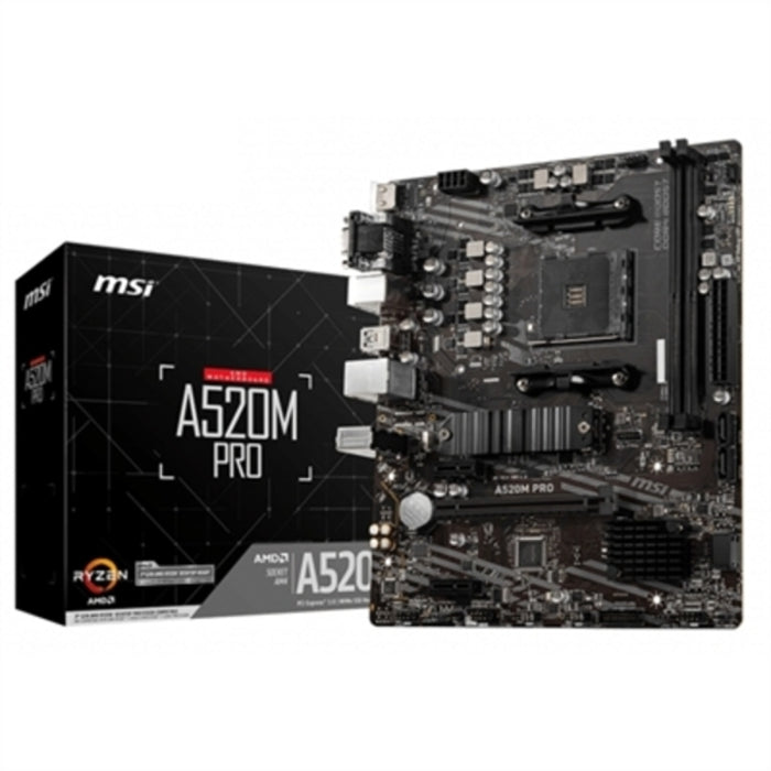 Placă de Bază MSI 7D14-005R mATX AM4 AMD A520 AMD AMD AM4