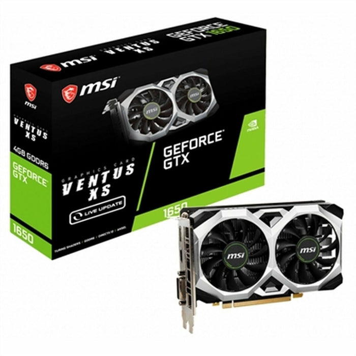 Placă Grafică MSI GTX 1650 D6 VENTUS XS V1 4 GB GDDR6 GeForce GTX 1650
