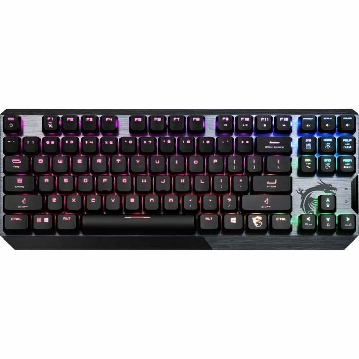Tastatură Gaming MSI Vigor GK50 Low Profile TKL Franceză AZERTY AZERTY