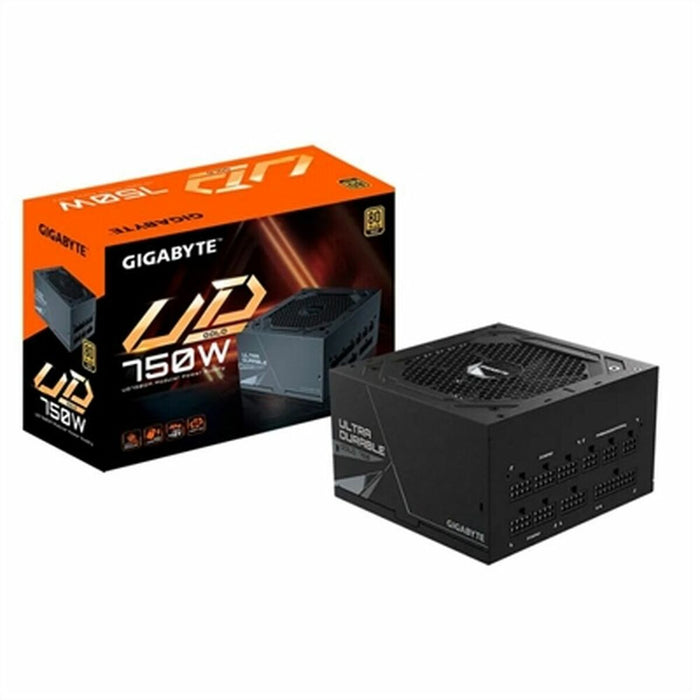 Sursă de Alimentare Gigabyte GP-UD750GM 80P Negru 750 W 105 W