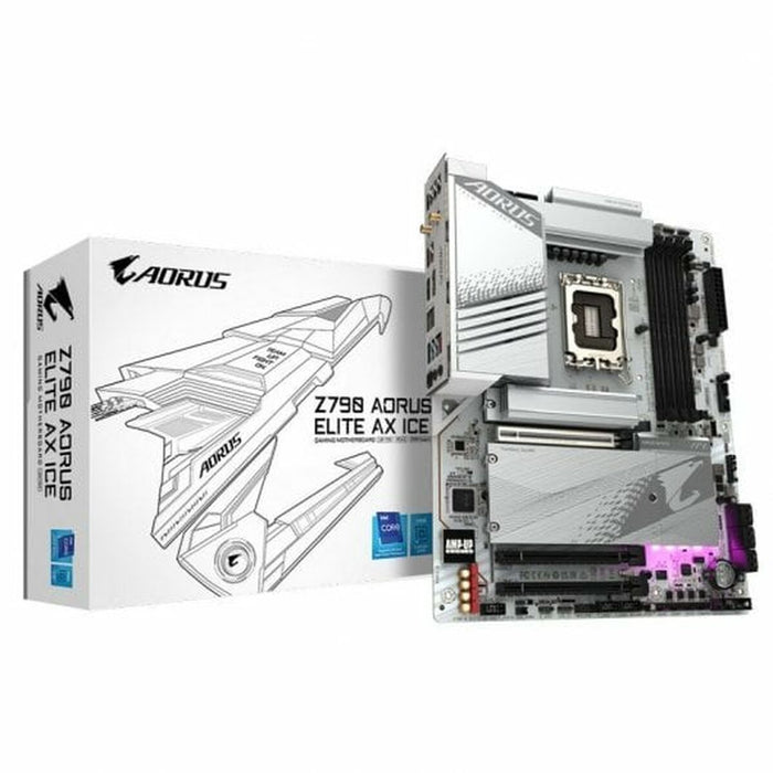 Placă de Bază Gigabyte Z790 AORUS ELITE AX ICE Intel Z790 Express LGA 1700