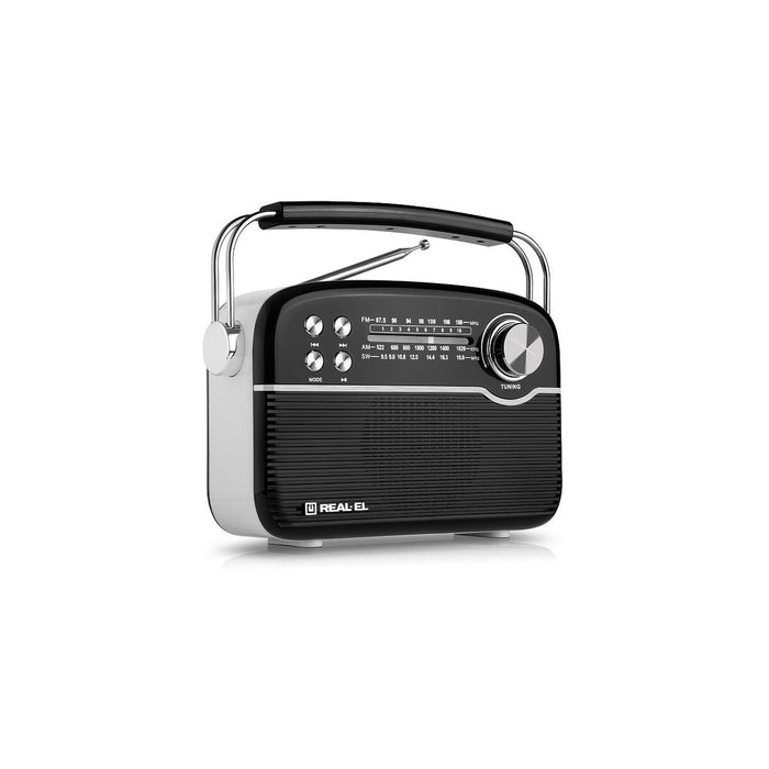 Radio Real-El X-545 Negru Argintiu