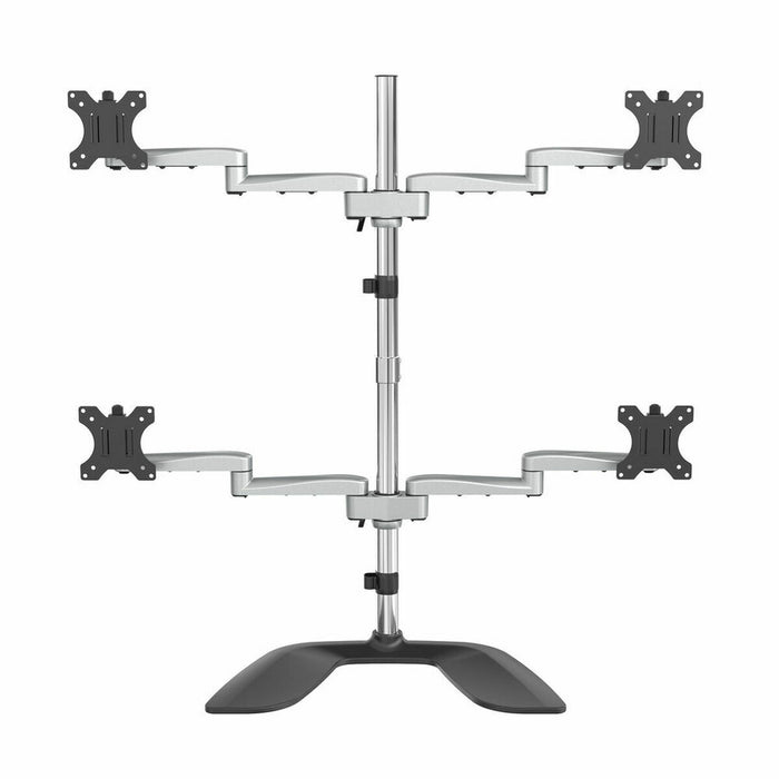 Suport de Masă pentru Ecran Startech ARMQUADSS Negru/Argintiu 32"