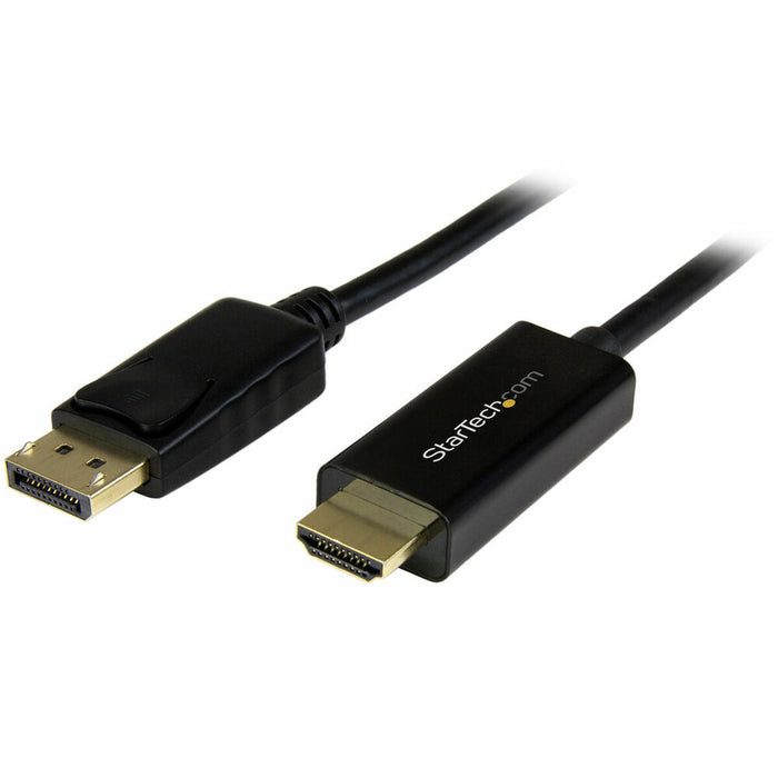 Cablu DisplayPort la HDMI Startech DP2HDMM2MB (2 m) Negru