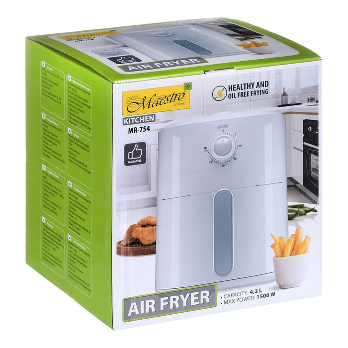 Friteuză fără Ulei Feel Maestro MR-754 Alb 1500 W 4,2 L