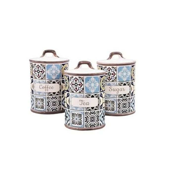 Set de 3 tuburi Feel Maestro MR-20005-03CS Ceramică (3 Piese)