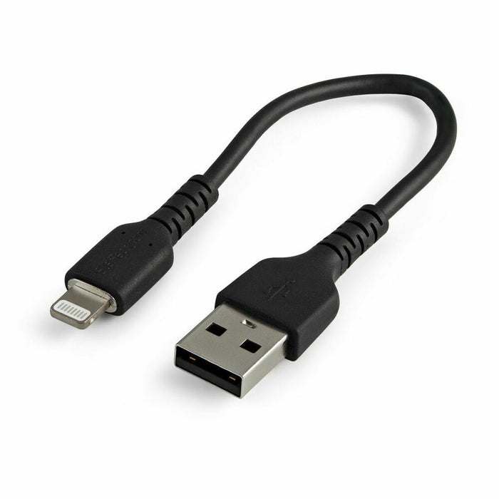 Cablu USB la Lightning Startech RUSBLTMM15CMB Negru 15 cm