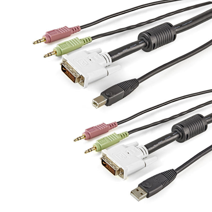 Switch KVM Startech ZYP2E Negru (3 Unități)