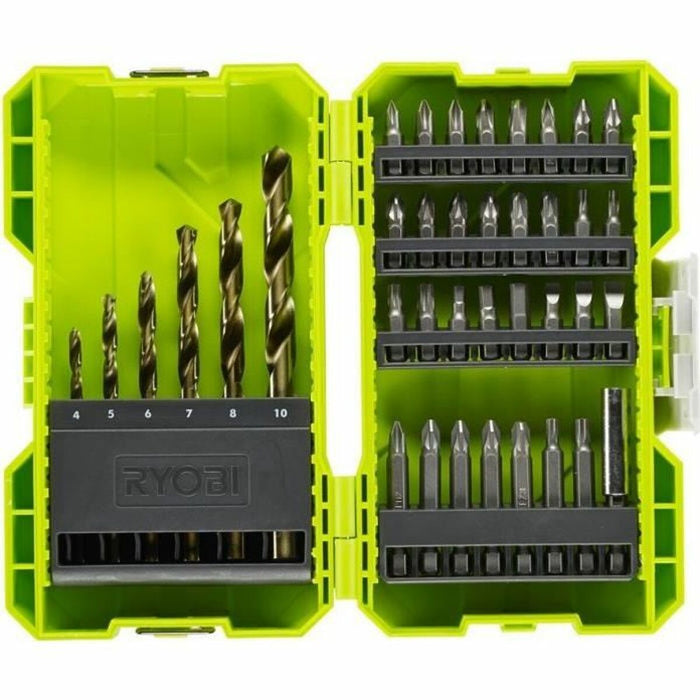 Set de bormașini și biți de găurit Ryobi 5132003303 38 Piese