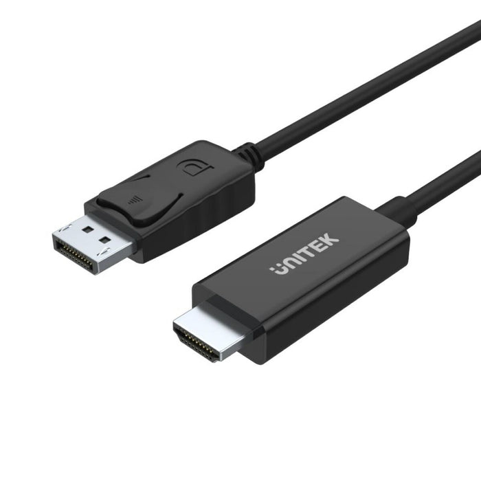 Adaptor DisplayPort la HDMI Unitek Y-5118CA Negru 1,8 m