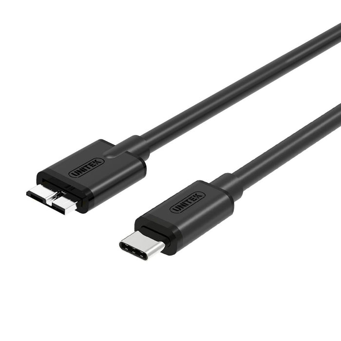Cablu USB C la Micro USB B Unitek Y-C475BK Negru 1 m