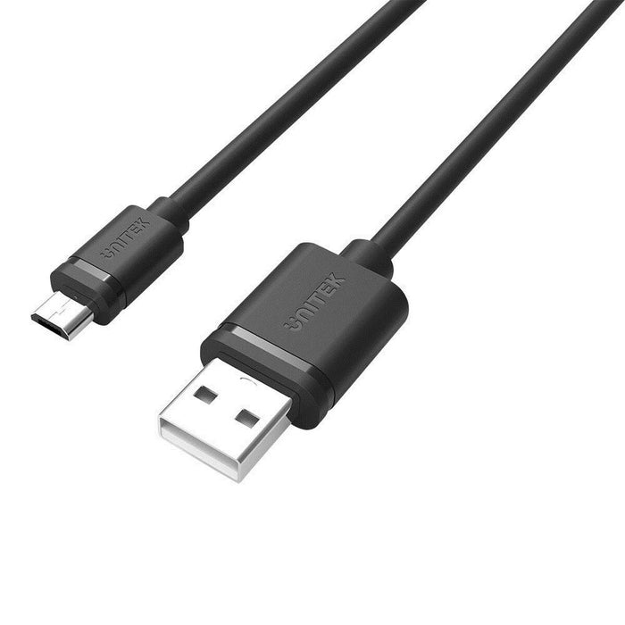 Cablu Micro USB la USB Unitek Y-C454GBK Negru 50 cm