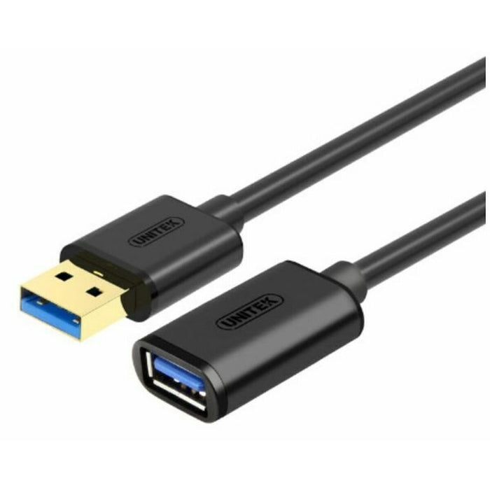Cablu Prelungitor USB Unitek Y-C456GBK Negru 50 cm