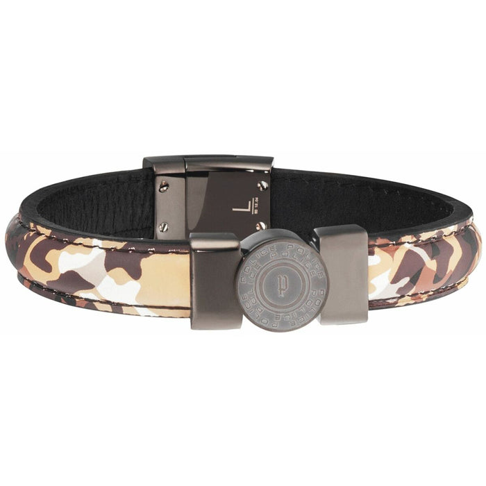 Brățară Bărbați Police PJ25556BLU.02-L Piele 21 cm