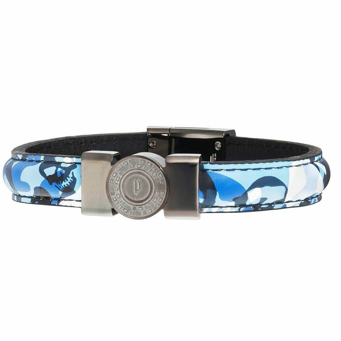 Brățară Bărbați Police PJ25556BLU.03-L Piele 21 cm