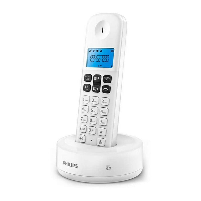 Telefon fără Fir Philips D1611W/34 1,6" Alb Albastru