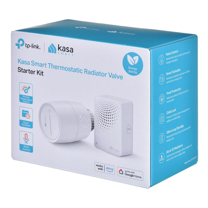 Termostat TP-Link KE100 KIT Lumină LED Policarbonat Alb