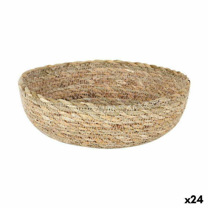 Coș Multifuncțional Privilege Maro răchită 20 x 20 x 7 cm (24 Unități)