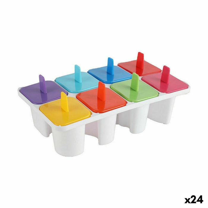 Formă pentru Înghețată Privilege Multicolor 18,5 x 10,5 x 7 cm (24 Unități)