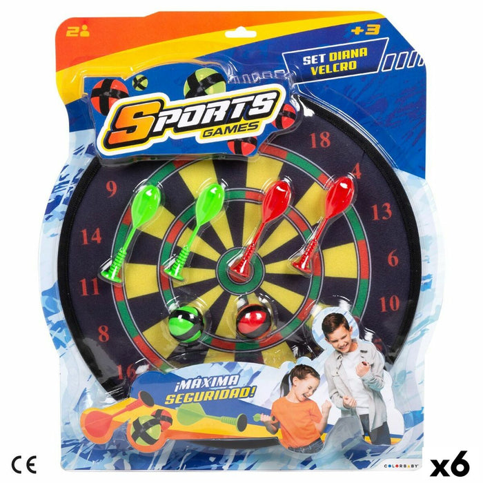 darts Colorbaby (6 Unități) Ø 35 cm