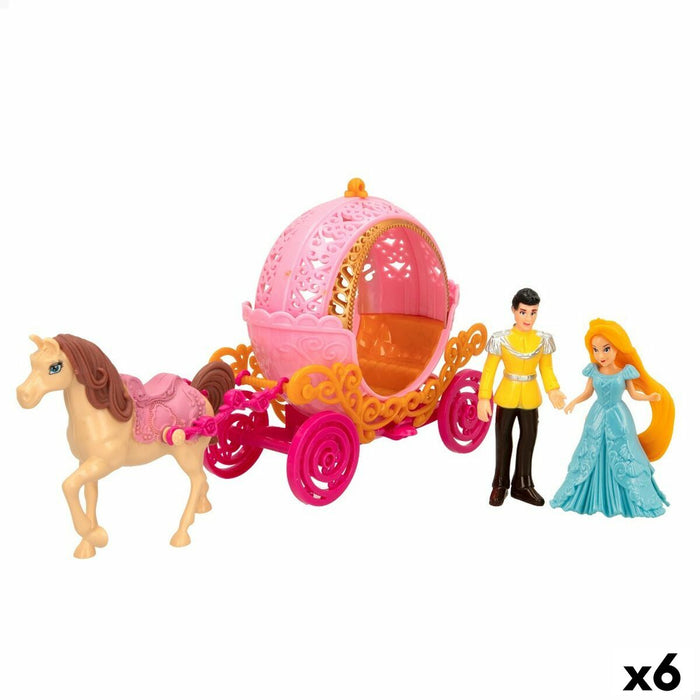 Playset Colorbaby Isabella 6 Unități 28,5 x 14,5 x 7 cm Trăsură