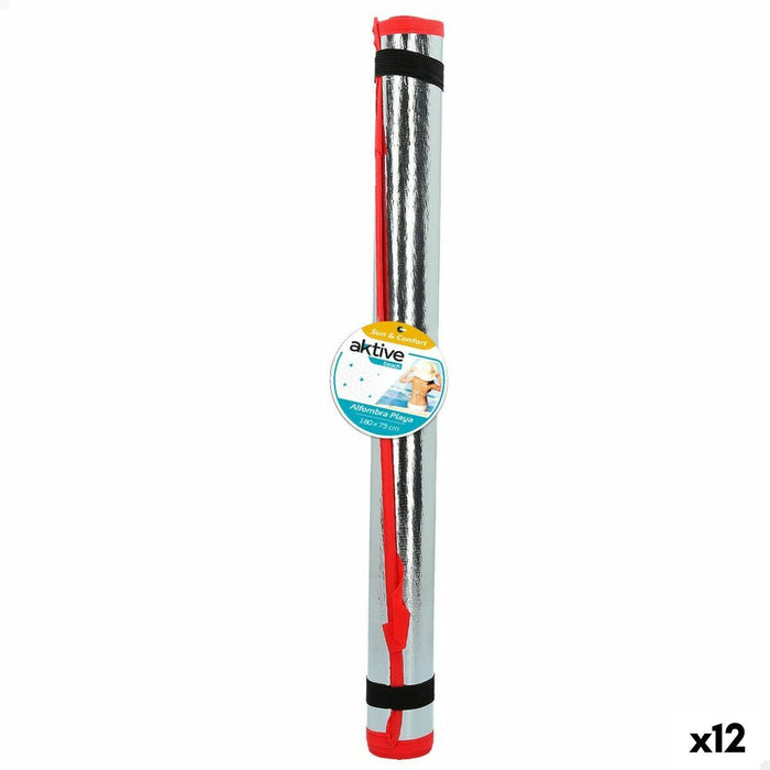 Covor de plajă Aktive PVC 180 x 0,5 x 75 cm (12 Unități)