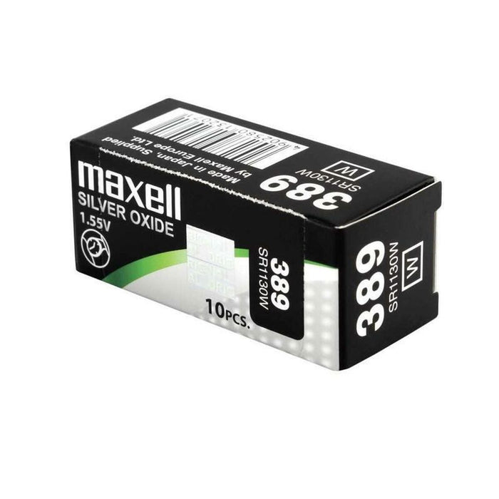 Baterii Buton Maxell SR1130W 389 1,55 V Baterii Buton