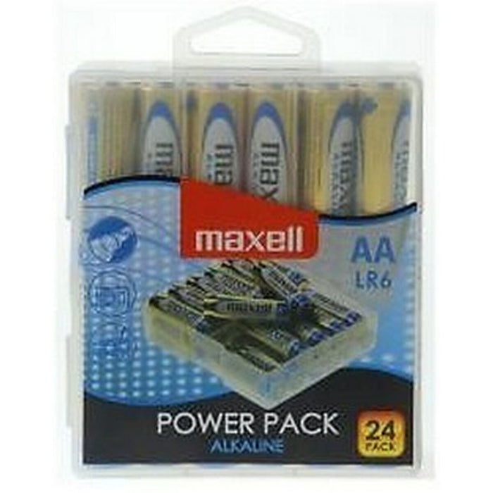 Baterii Maxell LR6 AA 1,5 V AA (24 Unități)