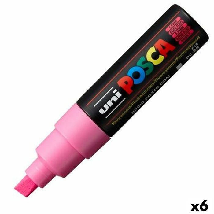 Carioci POSCA PC-8K Roz 6 Unități