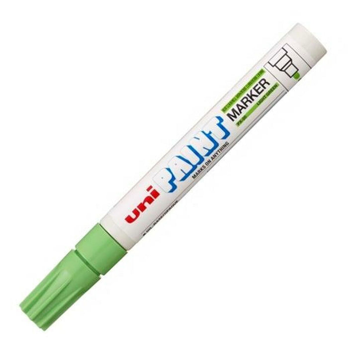 Marker permanent Uni-Ball PX-20 Verde deschis (12 Unități)
