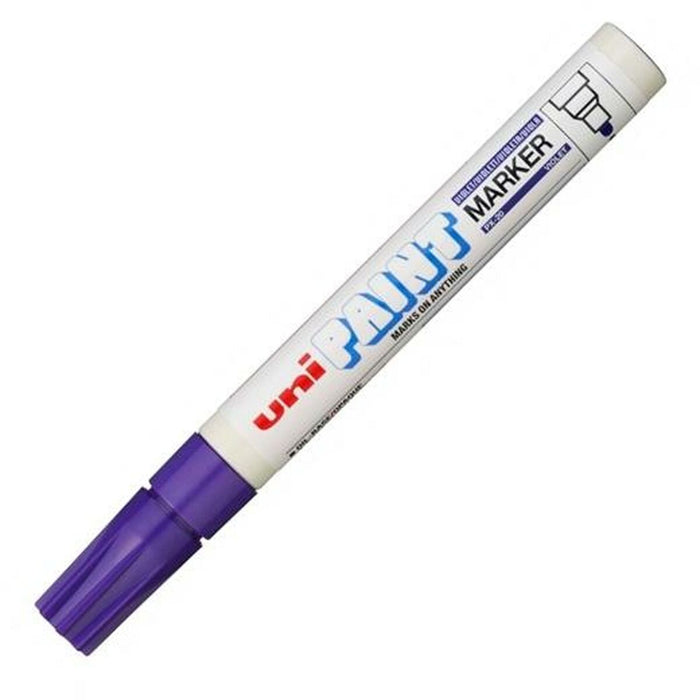 Marker permanent Uni-Ball PX-20 Violet (12 Unități)