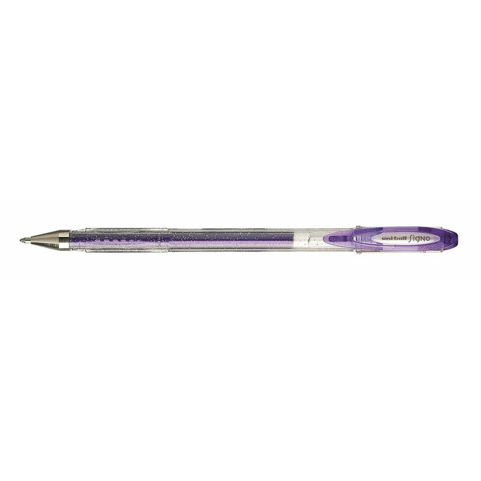 Stilou cu cerneală lichidă Uni-Ball Sparkling UM-120SP Violet 0,5 mm (12 Piese)