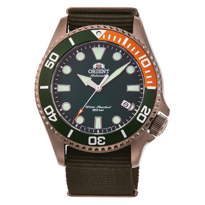 Ceas Bărbați Orient RA-AC0K04E10B Verde (Ø 20 mm)