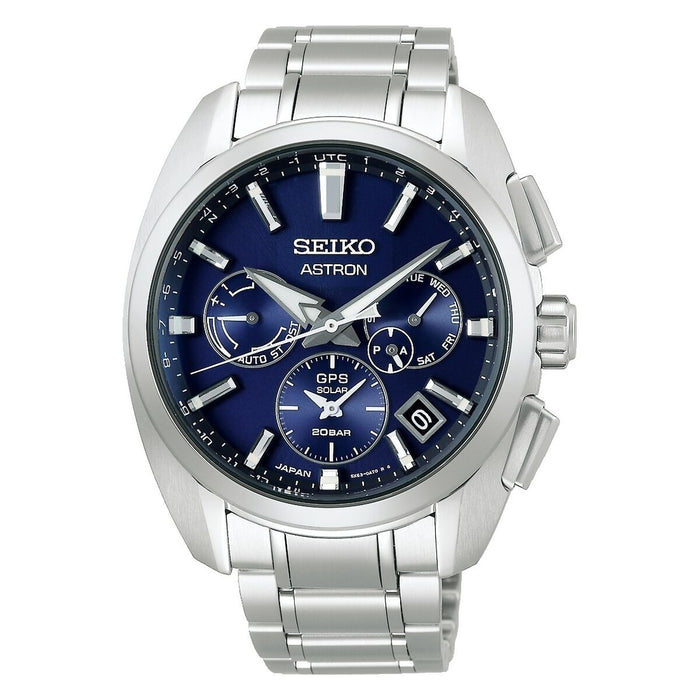 Ceas Bărbați Seiko SOLAR GPS (Ø 42,5 mm)