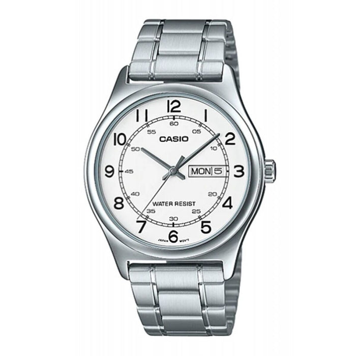 Ceas Bărbați Casio EASY READER Argintiu (Ø 38 mm)