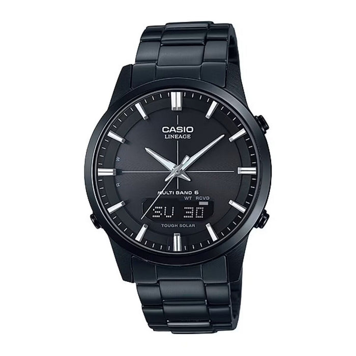 Ceas Bărbați Casio LINEAGE Multiband 6 Tough Solar Negru (Ø 40 mm)