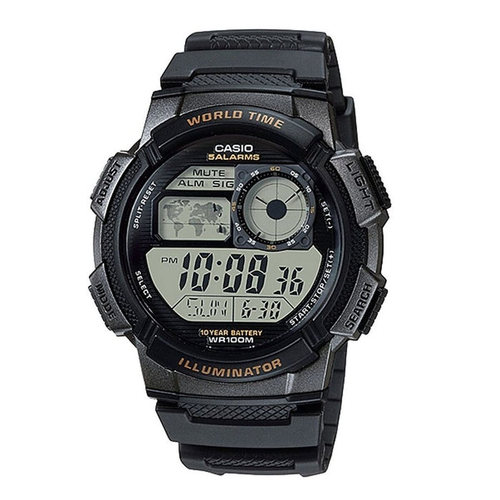 Ceas Unisex Casio WORLD TIME ILLUMINATOR (48 mm)