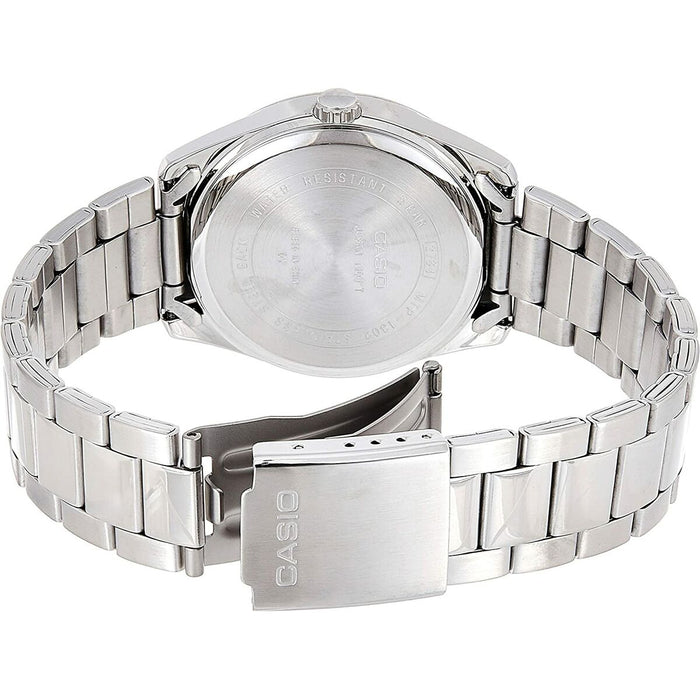 Ceas Bărbați Casio DATE Negru Argintiu (Ø 39 mm)