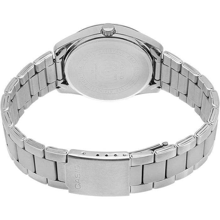 Ceas Bărbați Casio DATE Negru Argintiu (Ø 39 mm)