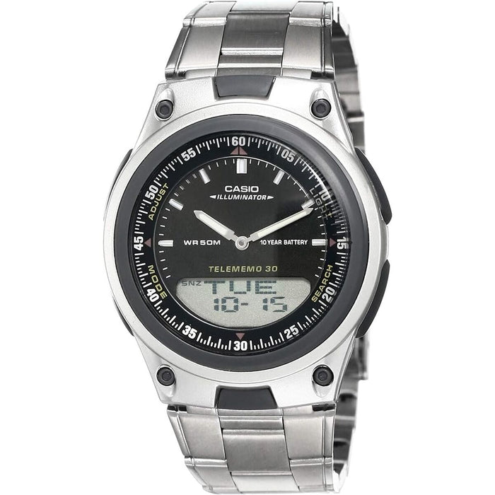 Ceas Bărbați Casio Negru Argintiu (Ø 40 mm)