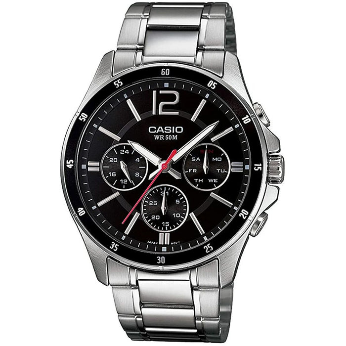 Ceas Bărbați Casio Argintiu Negru (Ø 43,5 mm)