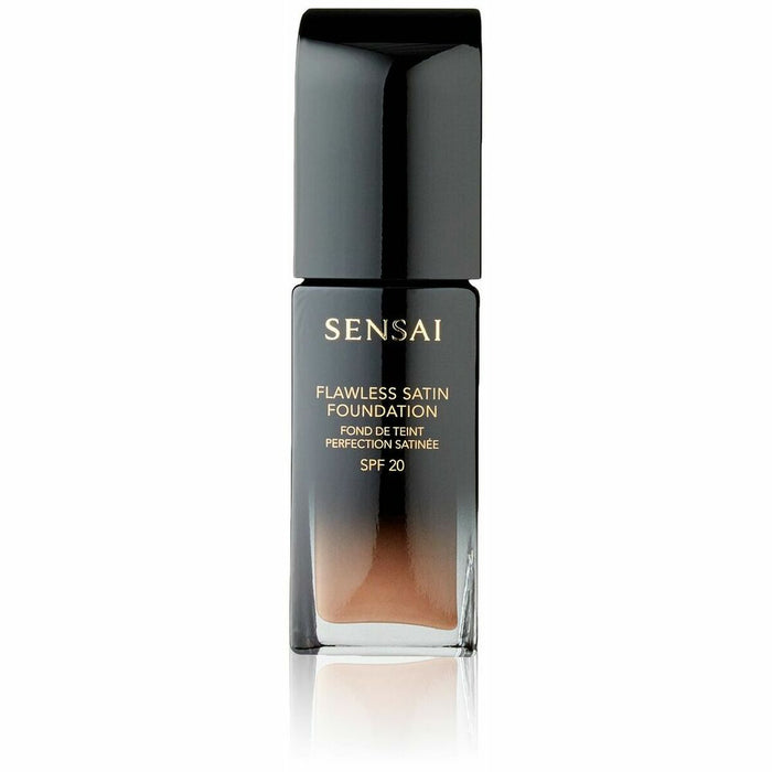 Fond de Ten Fluid Lawless Satin Foundation Sensai 205-Mocha beig (30 ml)