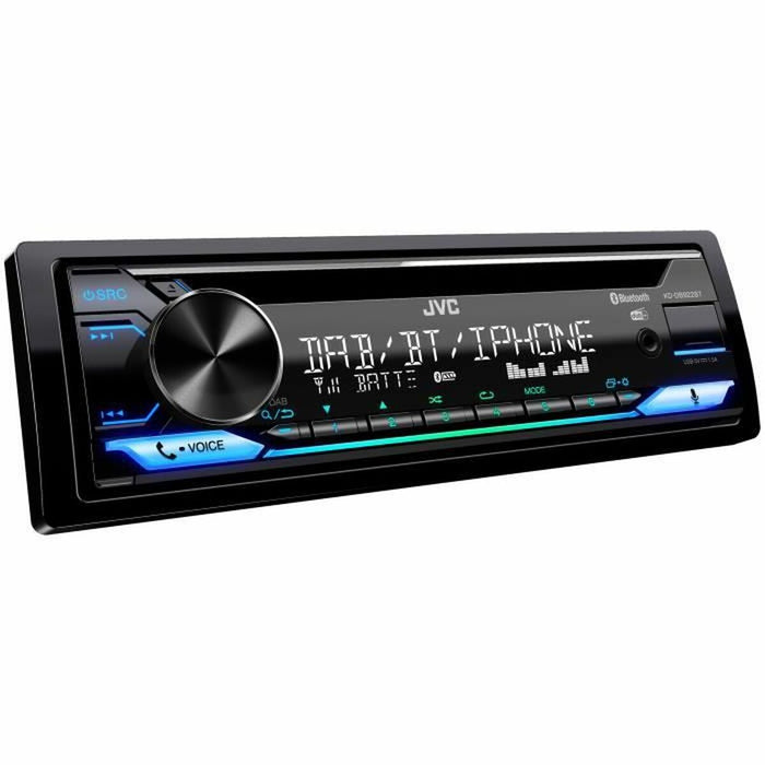 Radio CD pentru Mașini JVC KD-DB922BT Negru