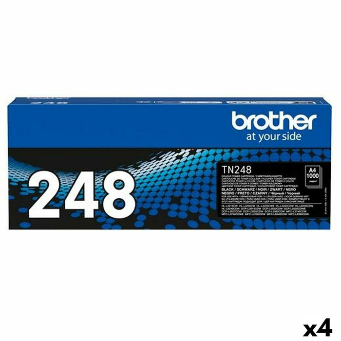 Toner Brother TN248 Negru (4 Unități)